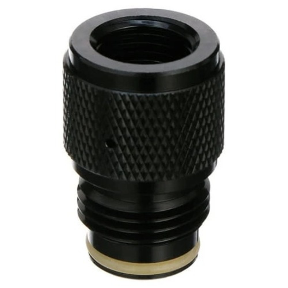 JT Paintball 90g CO2 Air Tank Adaptor - Black, One Size